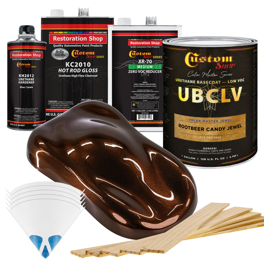 CMJ Color Master Jewel - Rootbeer Candy Jewel- Gallon Gloss Kit