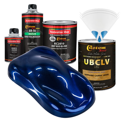 CMJ Color Master Jewel - Sapphire Candy Jewel- Quart Gloss Kit
