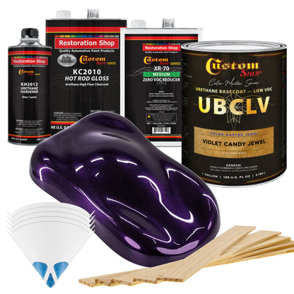 CMJ Color Master Jewel - Violet Candy Jewel- Gallon Gloss Kit
