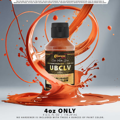 CMU Color Master Ultraglow - Flame Orange Ultra Glow - 4-Ounce Ready to Spray Bottle