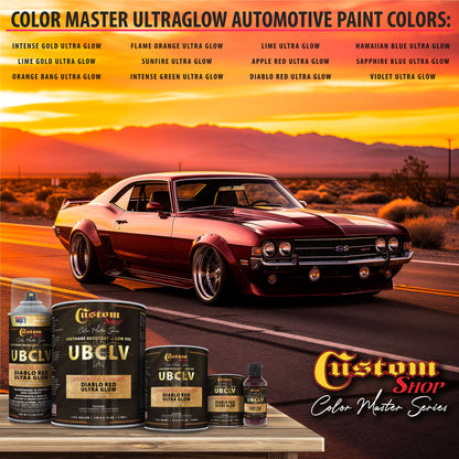 CMU Color Master Ultraglow - Diablo Red Ultra Glow- Quart
