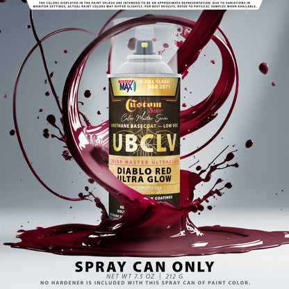 CMU Color Master Ultraglow - Diablo Red Ultra Glow- Spray Can