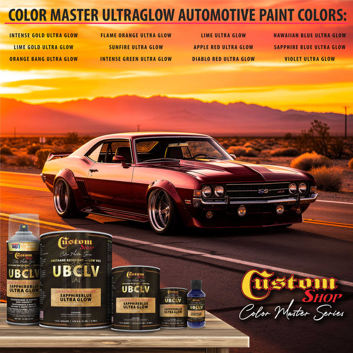 Custom Shop CMU Color Master Ultraglow - Sapphire Blue Ultra Glow- Pint