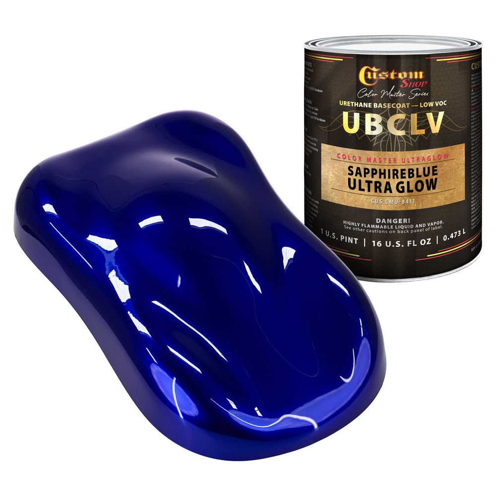 Custom Shop CMU Color Master Ultraglow - Sapphire Blue Ultra Glow- Pint