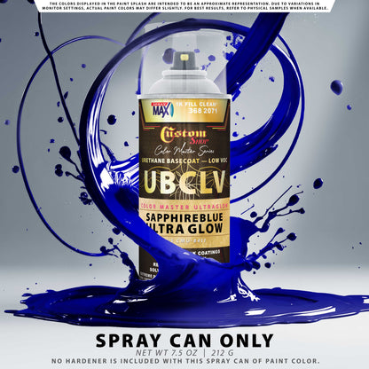CMU Color Master Ultraglow - Sapphire Blue Ultra Glow- Spray Can
