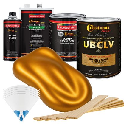 CMU Color Master Ultraglow - Intense Gold Ultra Glow- Gallon Matte Kit