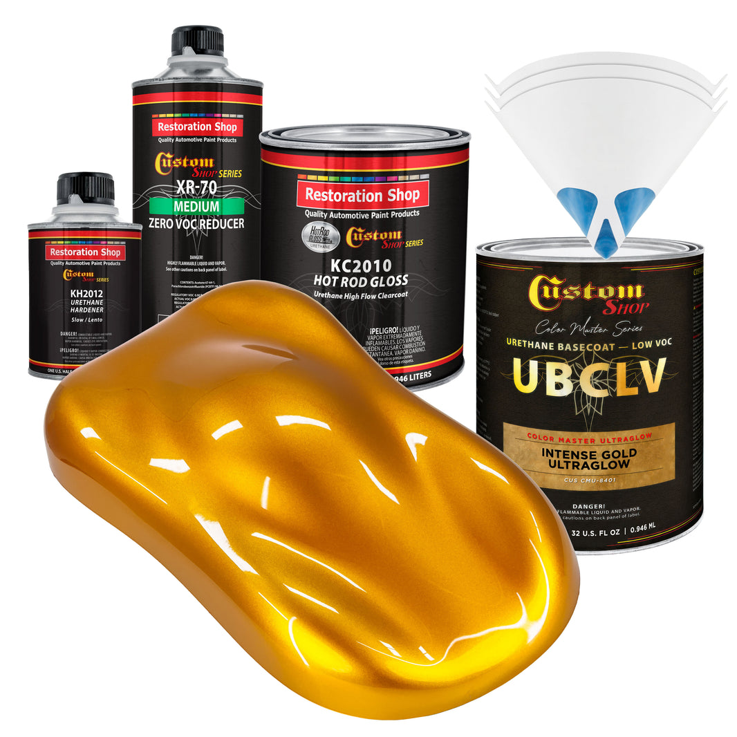 CMU Color Master Ultraglow - Intense Gold Ultra Glow- Quart Gloss Kit