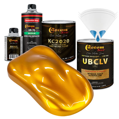 CMU Color Master Ultraglow - Intense Gold Ultra Glow- Quart Ultra Flow Kit