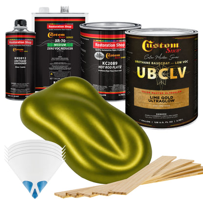 CMU Color Master Ultraglow - Lime Gold Ultra Glow- Gallon Matte Kit