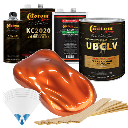 CMU Color Master Ultraglow - Flame Orange Ultra Glow- Gallon Ultra Flow Kit
