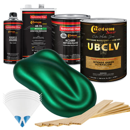CMU Color Master Ultraglow - Intense Green Ultra Glow- Gallon Matte Kit