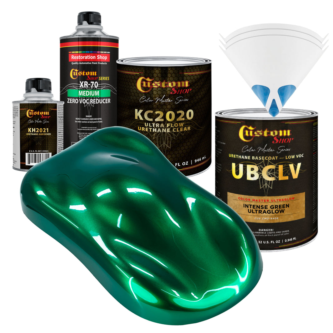 CMU Color Master Ultraglow - Intense Green Ultra Glow- Quart Ultra Flow Kit