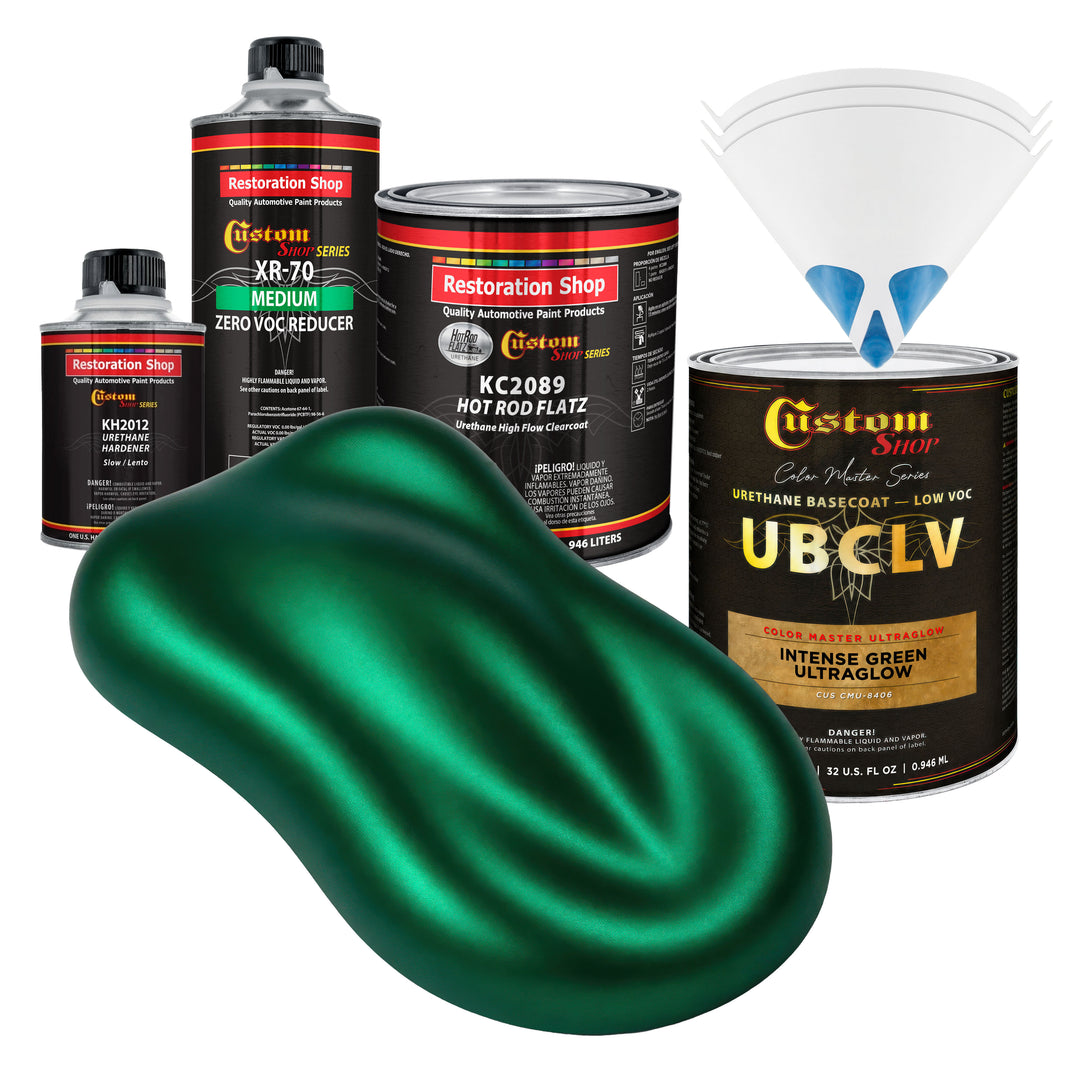 CMU Color Master Ultraglow - Intense Green Ultra Glow- Quart Matte Kit