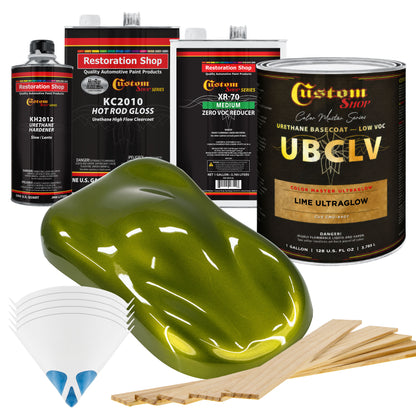 CMU Color Master Ultraglow - Lime Ultra Glow- Gallon Gloss Kit