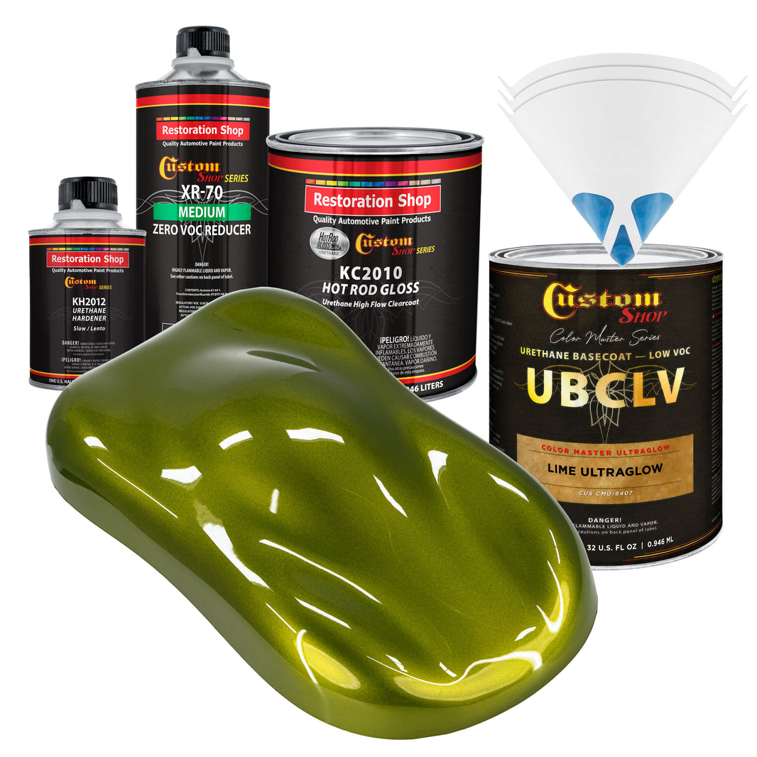 CMU Color Master Ultraglow - Lime Ultra Glow- Quart Gloss Kit
