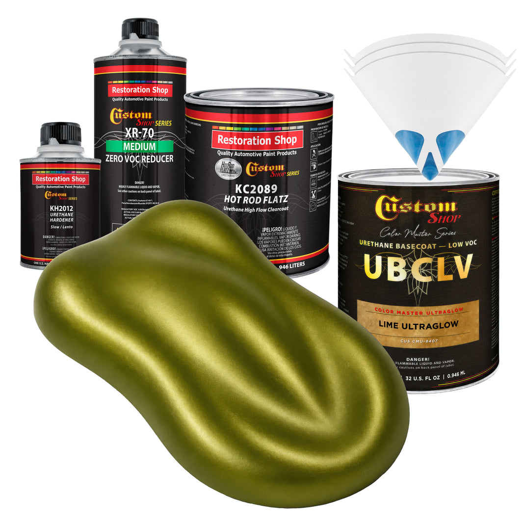 CMU Color Master Ultraglow - Lime Ultra Glow- Quart Matte Kit