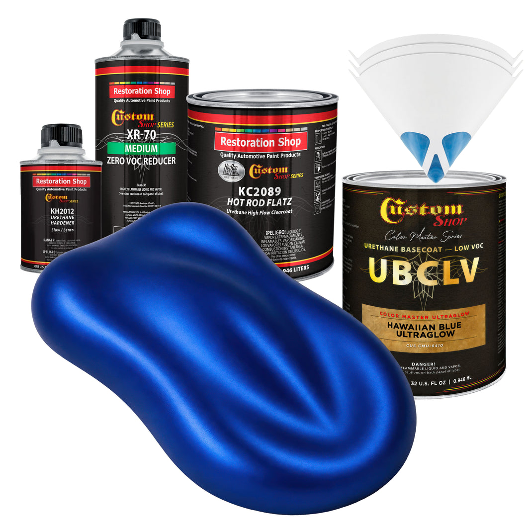 CMU Color Master Ultraglow - Hawaiian Blue Ultra Glow- Quart Matte Kit