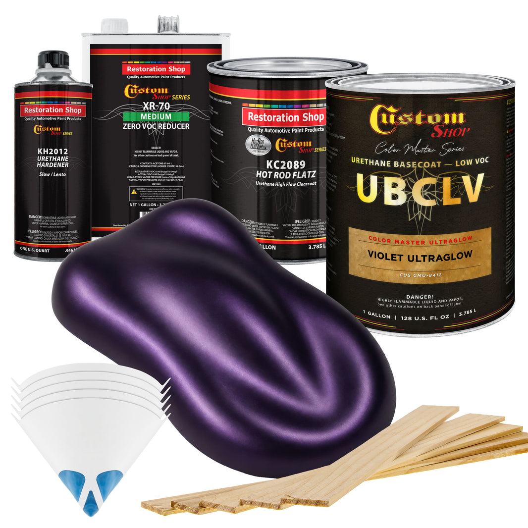 CMU Color Master Ultraglow - Violet Ultra Glow- Gallon Matte Kit
