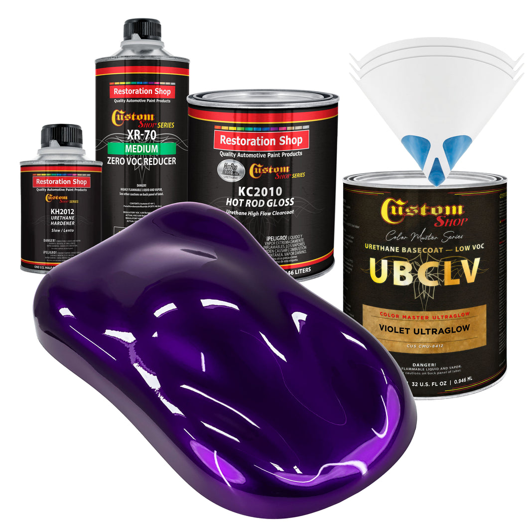 CMU Color Master Ultraglow - Violet Ultra Glow- Quart Gloss Kit