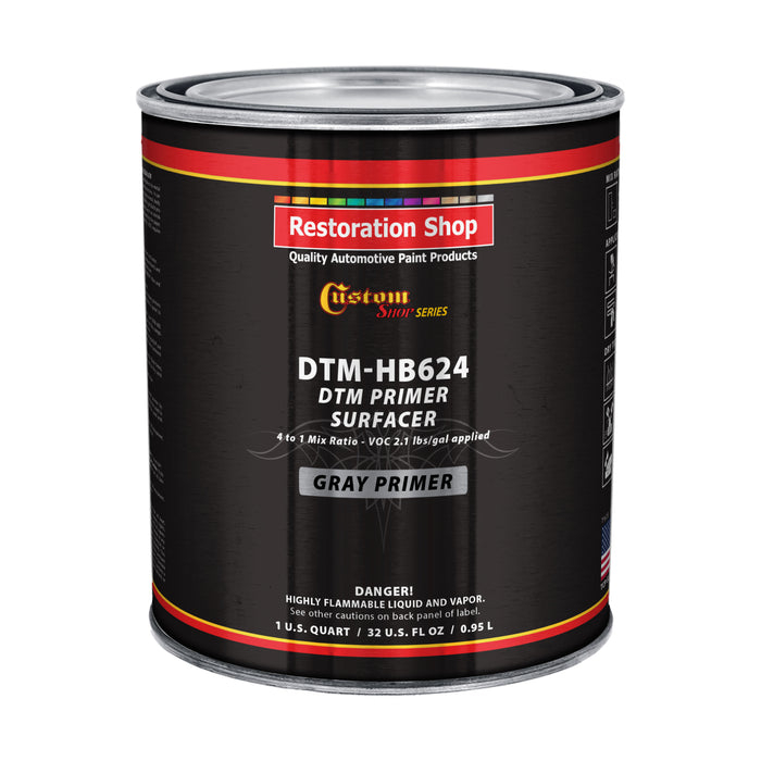 Gray DTM High Build Urethane Primer Surfacer (Direct to Metal) 2.1 VOC, Quart Only