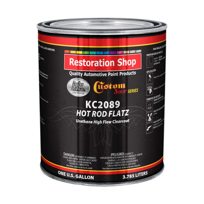 Hot Rod Flatz Urethane High Flow Satin Low Gloss Clearcoat - Gallon ONLY