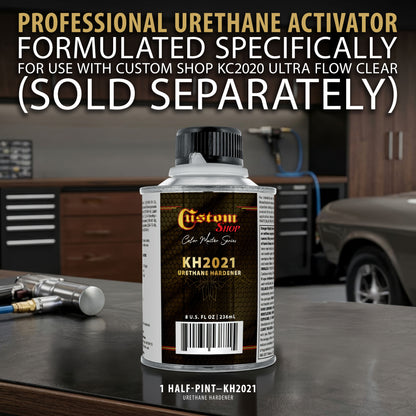 Custom Shop KH2021 Ultra Flow Urethane Clearcoat Hardener, 1 Half Pint