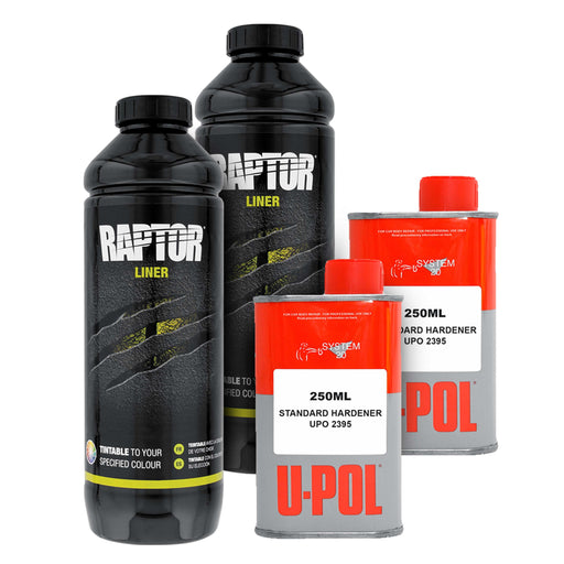 Raptor Tintable Urethane Spray-On Truck Bed Liner Kit, 2 Quart Kit