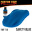 Safety Blue 1 Quart Urethane Spray-On Truck Bed Liner Kit - Easily Mix, Shake & Shoot - Professional Durable Textured Protective Coating