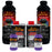 Bright Purple 2 Quart (1/8 Quart) Urethane Spray-On Truck Bed Liner Kit - Easily Mix, Shake & Shoot - Durable Textured Protective Coating