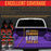 Bright Purple 1 Gallon Urethane Spray-On Truck Bed Liner Kit -Easy Mixing, Just Shake, Shoot - Professional Durable Textured Protective Coating