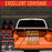 Safety Orange 1 Quart Urethane Spray-On Truck Bed Liner Kit - Easily Mix, Shake & Shoot - Professional Durable Textured Protective Coating