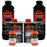 Safety Orange 2 Quart (1/8 Quart) Urethane Spray-On Truck Bed Liner Kit - Easily Mix, Shake & Shoot - Durable Textured Protective Coating
