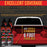 Blood Red 1 Gallon Urethane Spray-On Truck Bed Liner Kit -Easy Mixing, Just Shake, Shoot - Professional Durable Textured Protective Coating