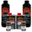 Pewter Metallic 2 Quart (1/8 Quart) Urethane Spray-On Truck Bed Liner Kit - Easily Mix, Shake & Shoot - Durable Textured Protective Coating