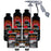 Charcoal Metallic 1 Gallon Urethane Spray-On Truck Bed Liner Kit with Spray Gun & Regulator - Mix Shake & Shoot - Durable Textured Protective Coating