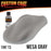 Mesa Gray 2 Gallon Urethane Spray-On Truck Bed Liner Kit with Spray Gun and Regulator - Easy Mixing, Shake, Shoot - Textured Protective Coating