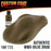 Federal Standard Color # Authentic WWII Olive Drab T73 Urethane Roll-On, Brush-On or Spray-On Truck Bed Liner, 2 Quart Kit with Roller Applicator Kit