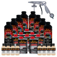 Federal Standard Color #33446 Desert Tan T80 Urethane Spray-On Truck Bed Liner, 2 Gallon Kit with Spray Gun and Regulator