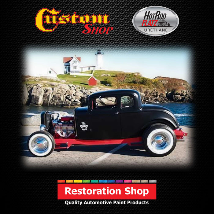Hot Rod Flatz by Custom Shop Low Gloss Urethane Clearcoat (Quart) with Half Pint Over-all Hardener
