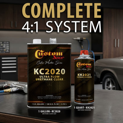 Ultra Flow Urethane Clearcoat with KH2021 Hardener, Gallon Kit
