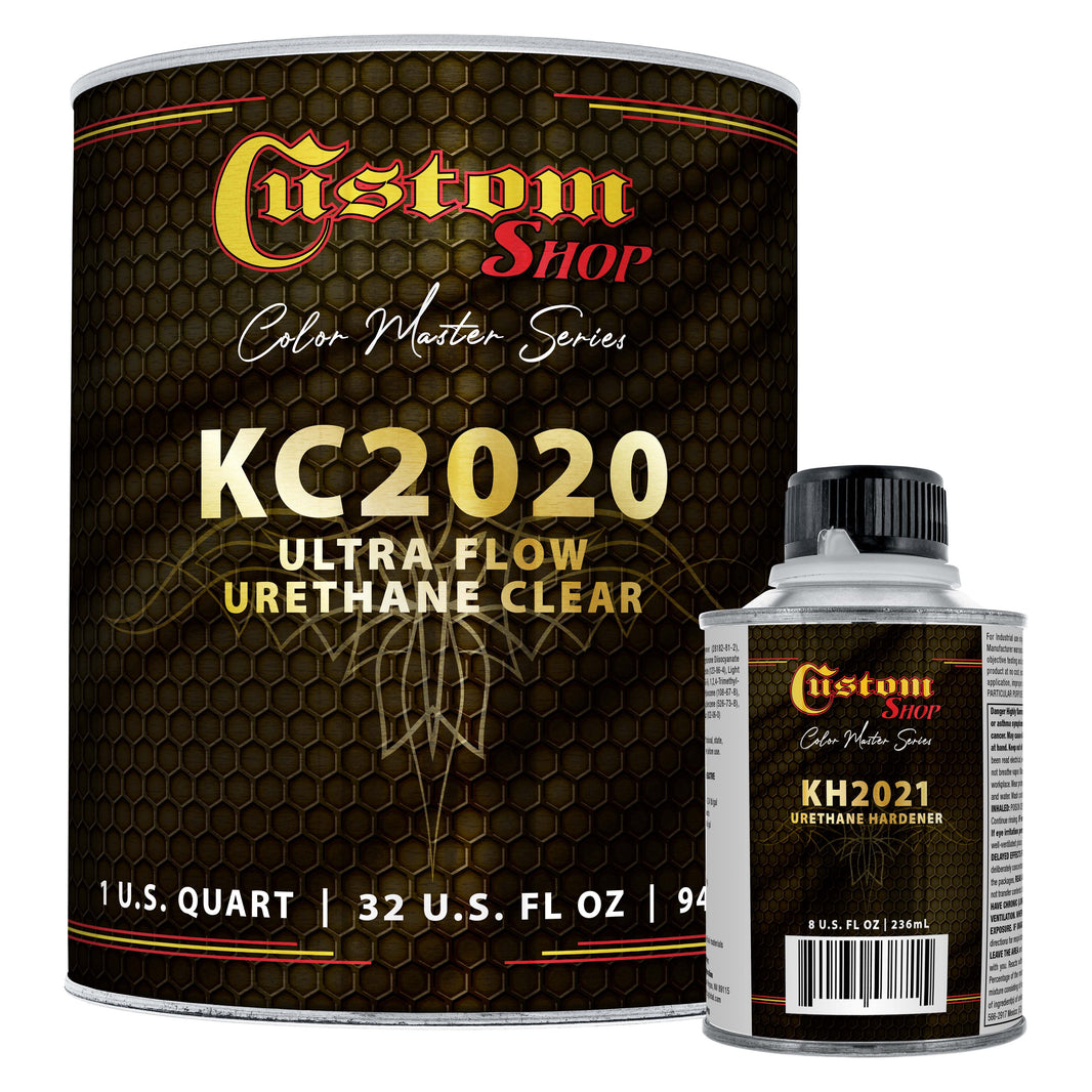 Ultra Flow Urethane Clearcoat with KH2021 Hardener, Quart Kit