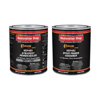 Gray Epoxy Primer & Sealer 2.1 VOC, 1/2 Gallon Kit - Anti-Corrosive DTM High-Performance Primer for Automotive & Industrial Use - 1 Sprayable Half