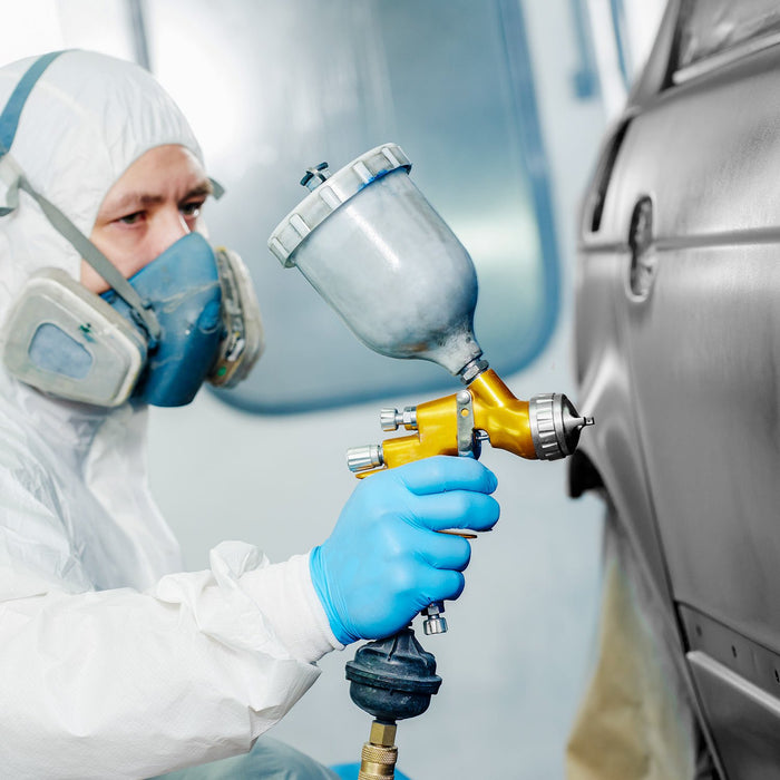 White Epoxy Primer & Sealer 2.1 VOC (Gallon Kit) Anti-Corrosive DTM High-Performance Primer for Automotive & Industrial Use - 1 Sprayable Gallon