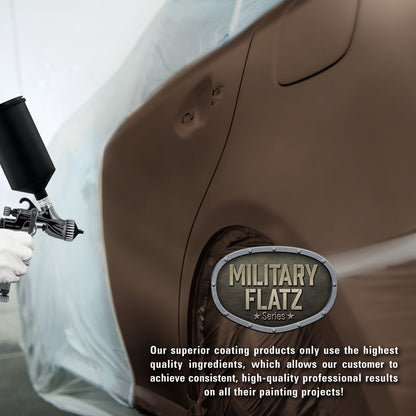 Military Flatz 595-30051 Camo Brown - 2K Urethane Flat Automotive Paint - Gallon Kit