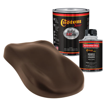 Military Flatz 595-30051 Camo Brown - 2K Urethane Flat Automotive Paint - Quart Kit