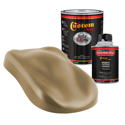 Military Flatz 595-33303 Khaki - 2K Urethane Flat Automotive Paint - Quart Kit