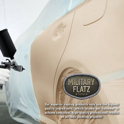 Military Flatz 595-33510 Sandstone - 2K Urethane Flat Automotive Paint - Gallon Kit