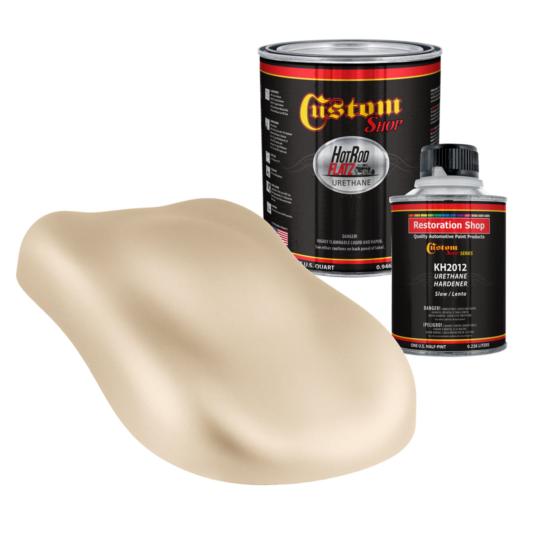 Military Flatz 595-33510 Sandstone - 2K Urethane Flat Automotive Paint - Quart Kit