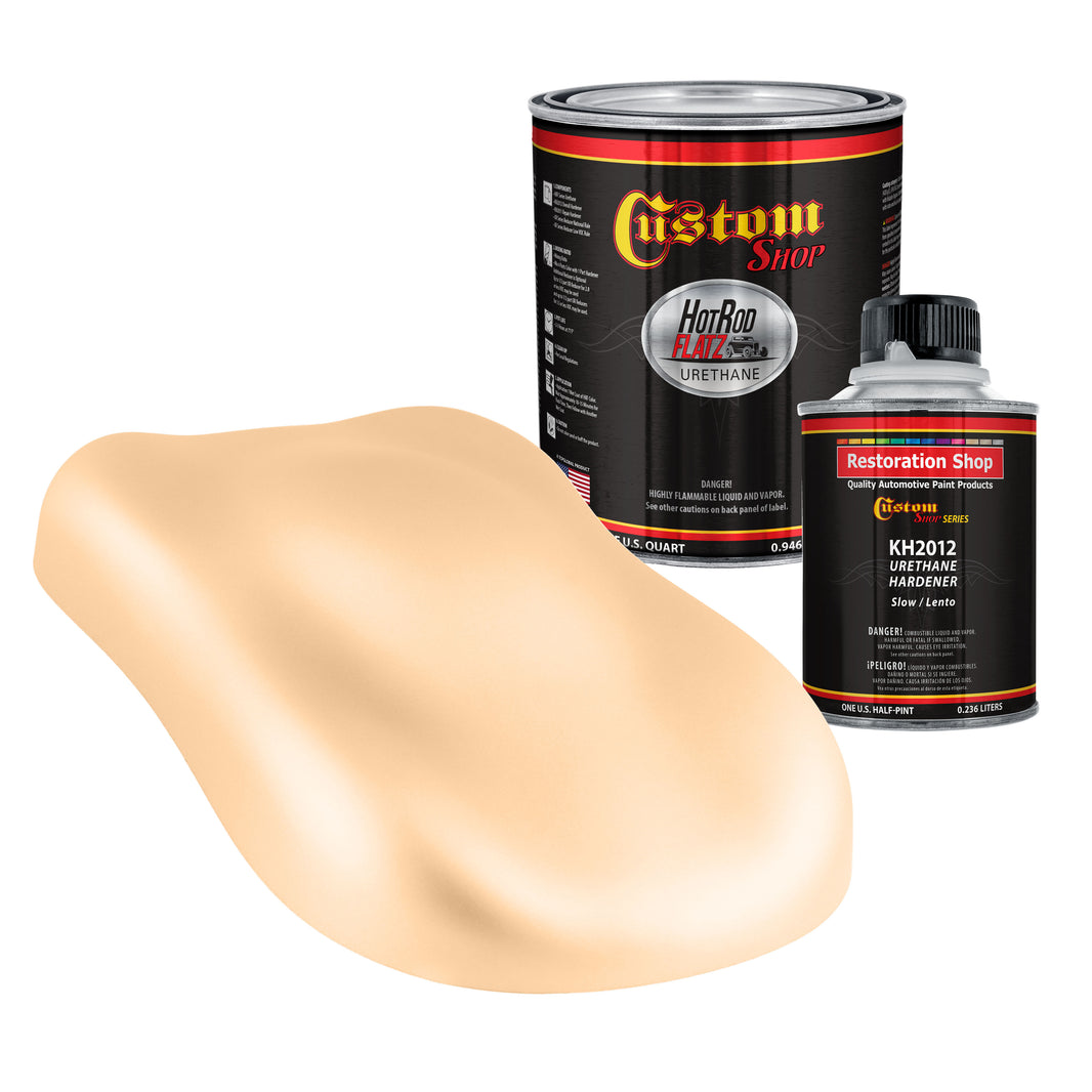 Military Flatz 595-33690 Field Tan - 2K Urethane Flat Automotive Paint - Quart Kit