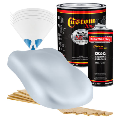 Military Flatz 595-36375 Light Gray - 2K Urethane Flat Automotive Paint - Gallon Kit